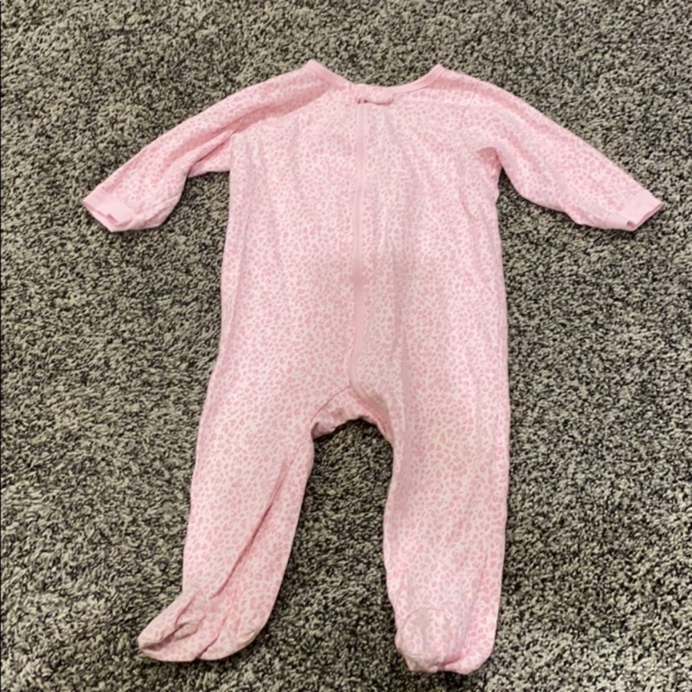 Gerber Cheetah Zip Up Pajamas